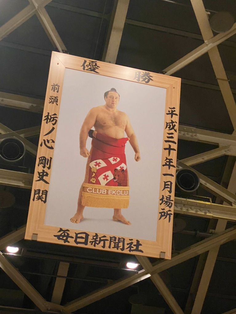 栃ノ心 優勝額 平成三十年一月場所